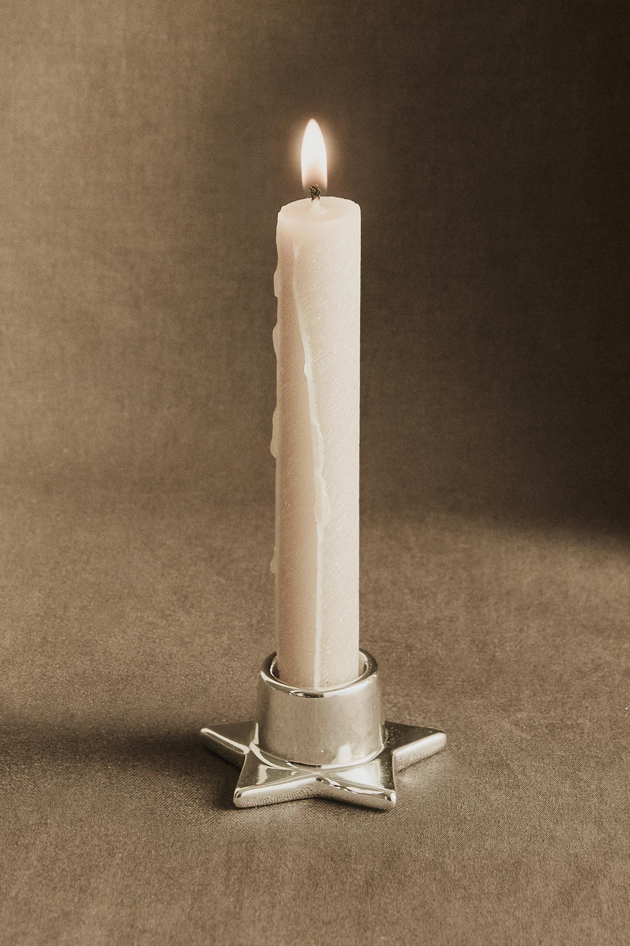 CHRISTMAS STAR MINI PORCELAIN TEALIGHT HOLDER